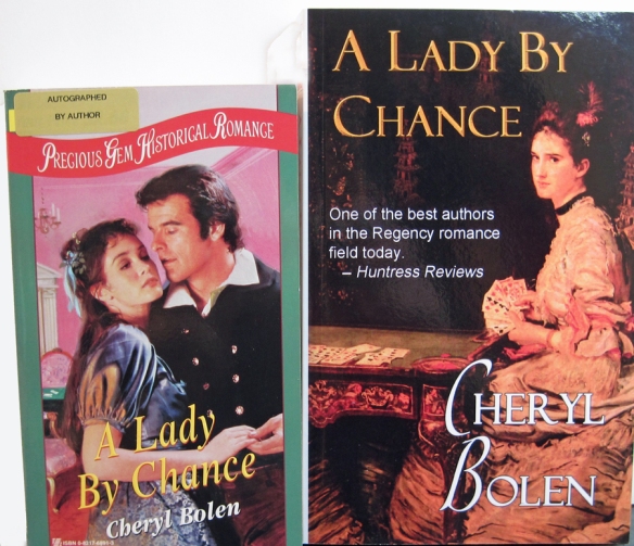 2000 edition at left, new edition on right. A Duchess by Mistake coming in late 2014.